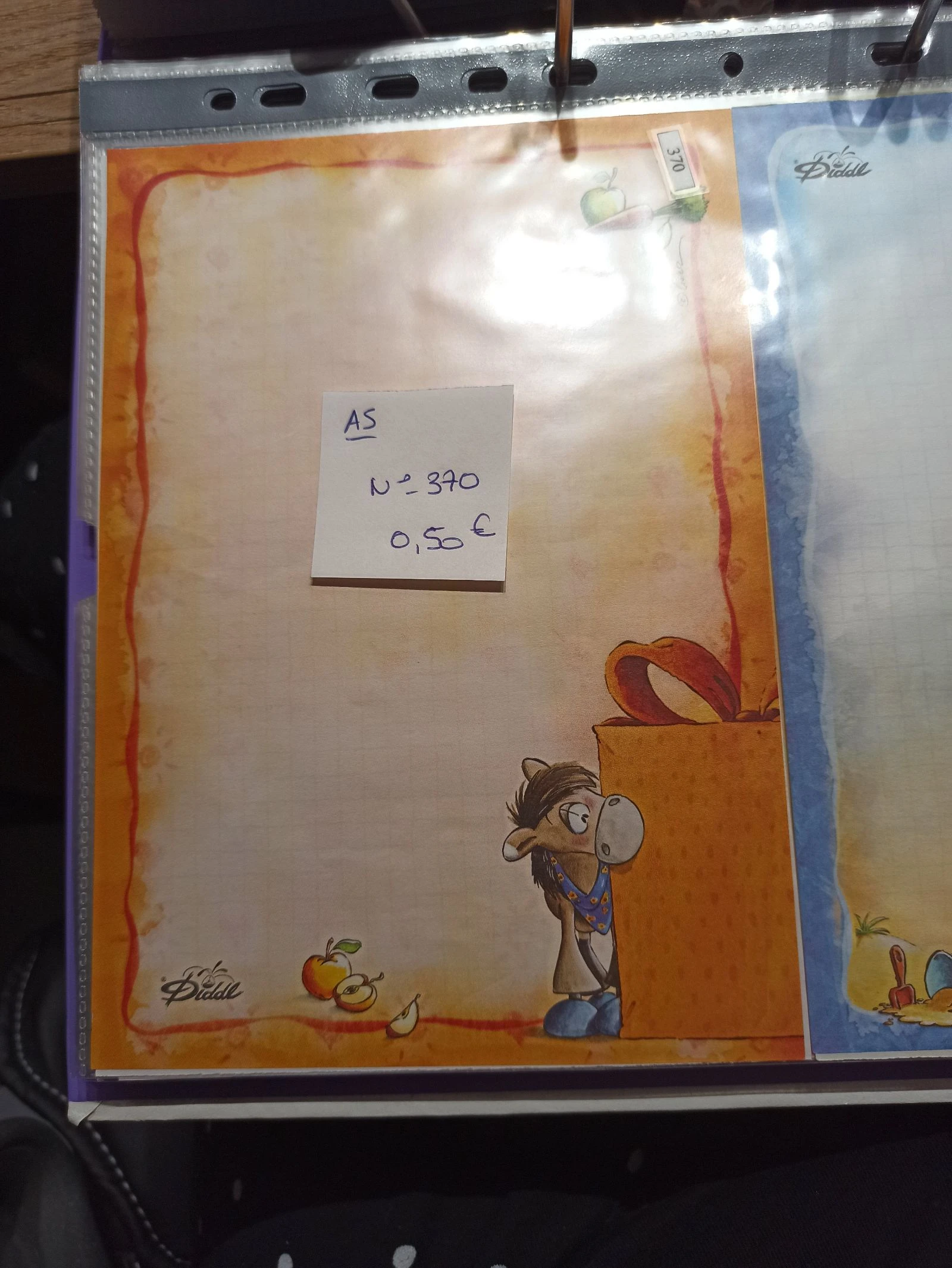 Feuille Diddl A5 370 0,50e 